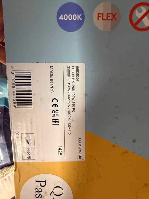 Lampa industriala led 190 w