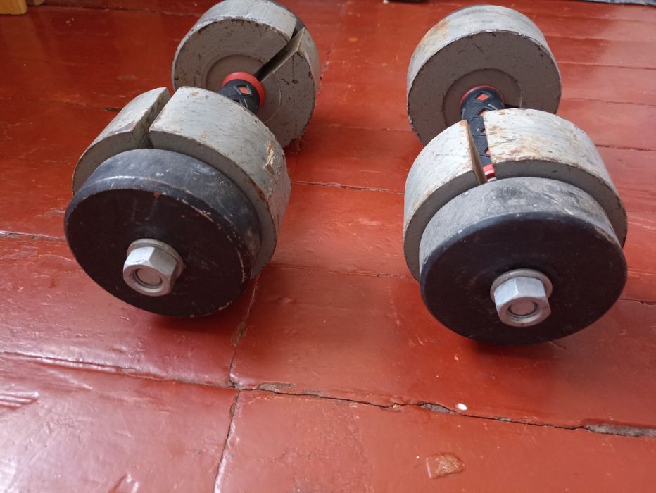 Гантели разборные