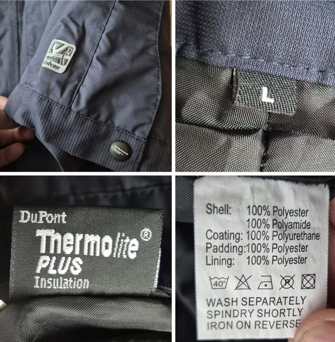 Pantaloni Schi Falcon, Thermolite PLUS, Tri-Tech Protect - Bărbați L