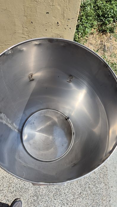 Нов съд 100 литра от неръждаема стомана