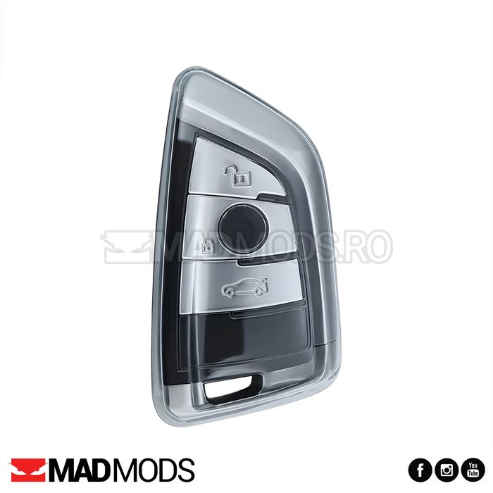 Husa transparenta slim protectie cheie BMW Seria 1 2 3 4 5 6 7 8 X i M