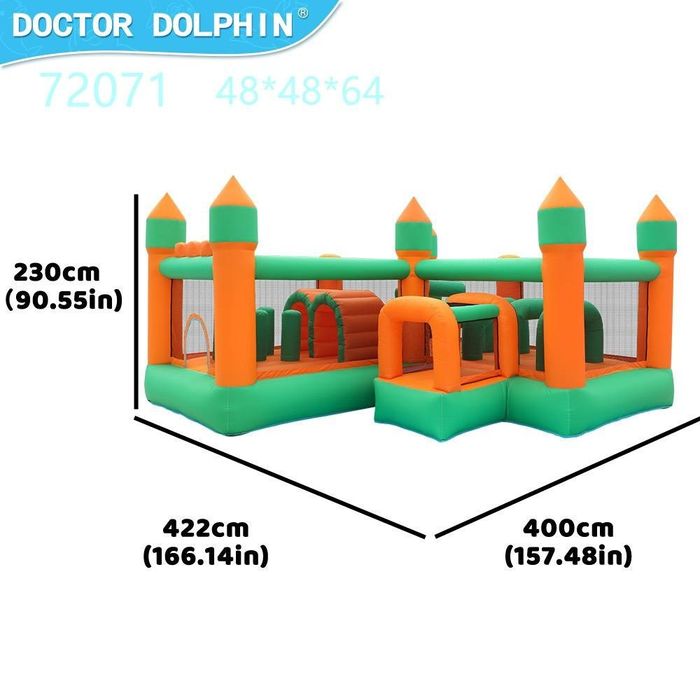Детский надувной батут 72068 Doctor Dolphin