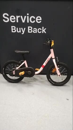 Bicicletă 2 în 1 Discover 500 14" roz copii - (SecondHand) Decathlon