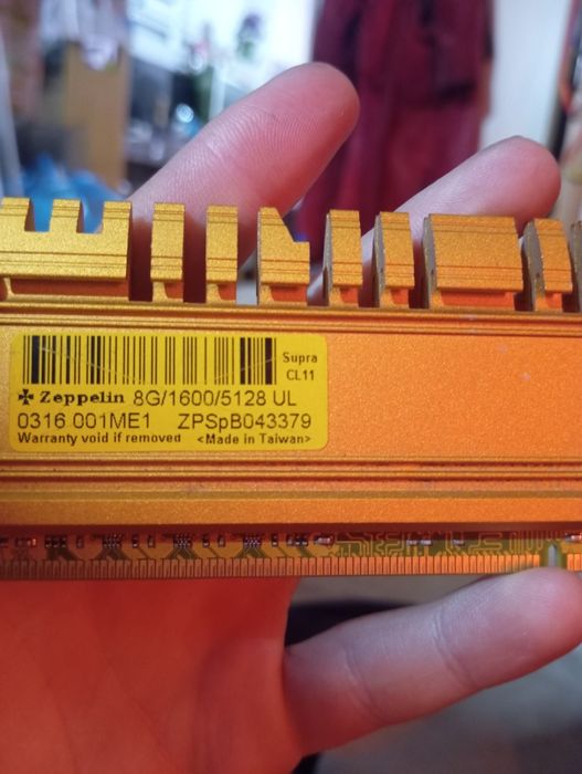 DDR3 Zeppelin Supra1600MHz