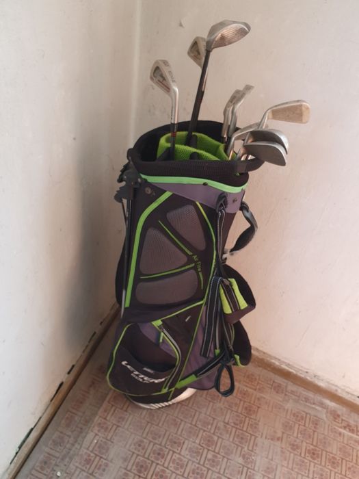 Пълен голф комплект Ben Hogan & Callaway + Чанта John Letters (Отлично състояние!)