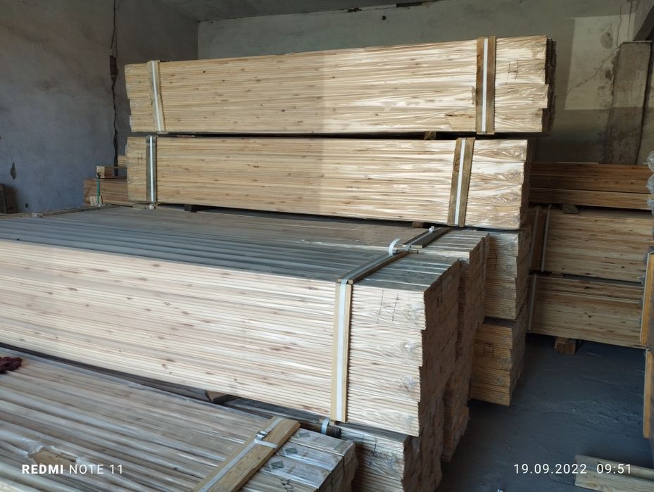 Вагонка Евро 2м, 2,5м и 3м (сосна) (сорт Норма сорт Оптима)