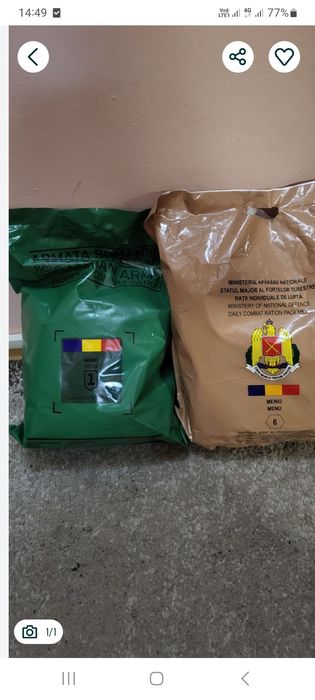 RIL-uri hrană drumeții