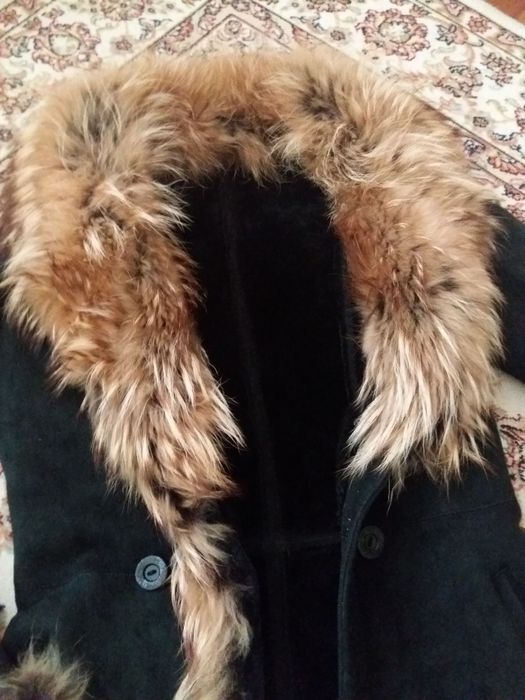 Очень теплая дубленка женская