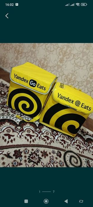 Yandex termo sumka xolati alo