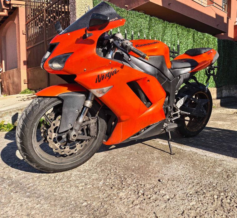 Kawasaki ZX6R - 2007г. на части!