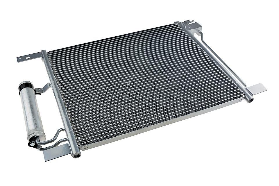 Condensator AC, aer conditionat Nissan Juke 2010-2019, 1.6 T, 1.6 DIG-T, 1.6, 445x395x16mm, OE 921003DD0A, SRLine