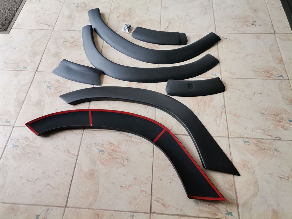 Bandouri, protecții aripi și bari duster2