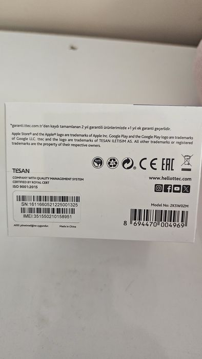 Смарт часовник ttec Kidi 2KSW02