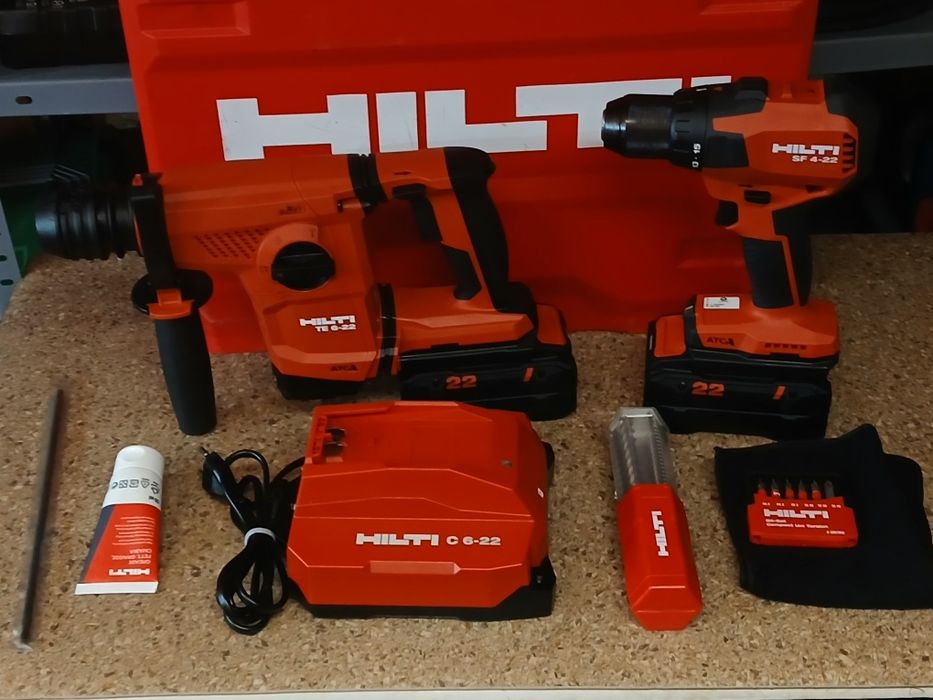 Hilti ciocan rotopercutor te6 kit