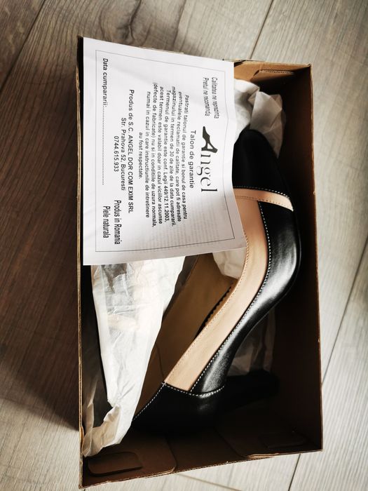 Pantofi de piele marimea 38