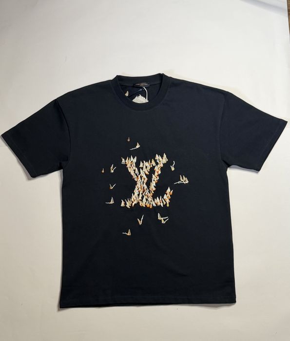 Тениска Louis Vuitton - Embroidered Cotton T-Shirt