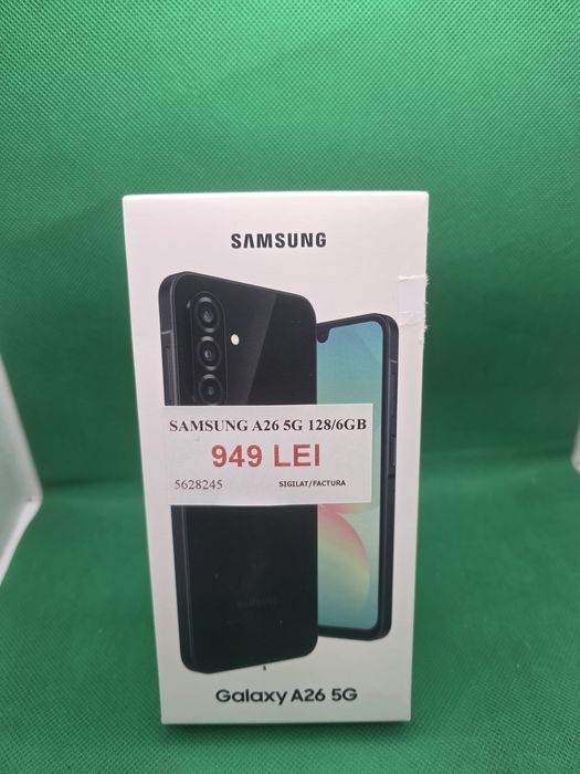 Samsung A26 5G 128/6GB•Sigilat/Factura •Amanet Lazar Crangasi •56282