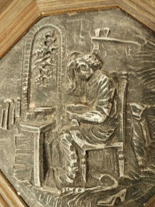 Tablou din lemn scluptat