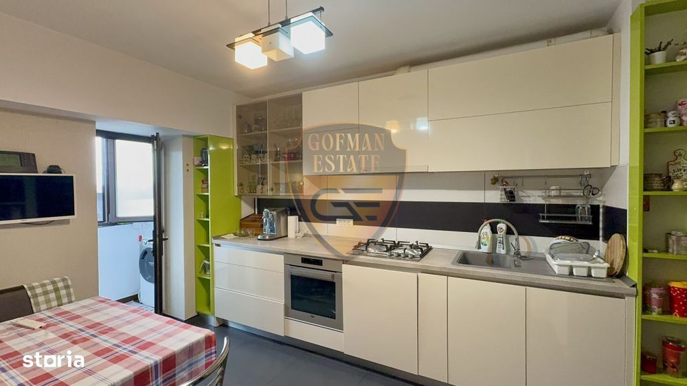 3 camere, Faleza Nord, 84 mp, 2 bai, 2 balcoane, renovat, mobilat, etj