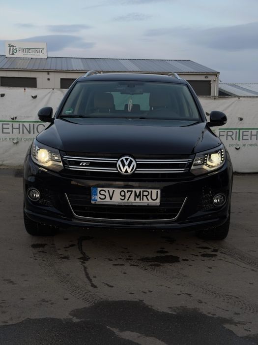 VW Tiguan R-Line 2014 | Piele crem  | 2.0 TDI 177 CP | DSG | 188.000KM