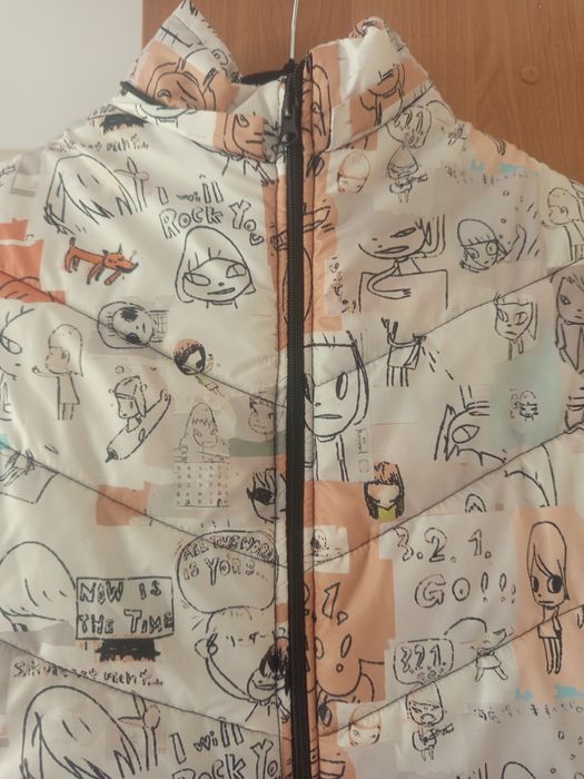 Дамско пухено елече и грейка