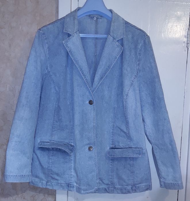 Пиджак джинсовый женский
