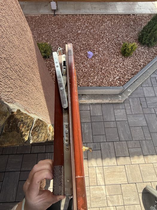 Geam termopan cu ramă din lemn – 115 cm înălțime - (8geamuri disponibile )