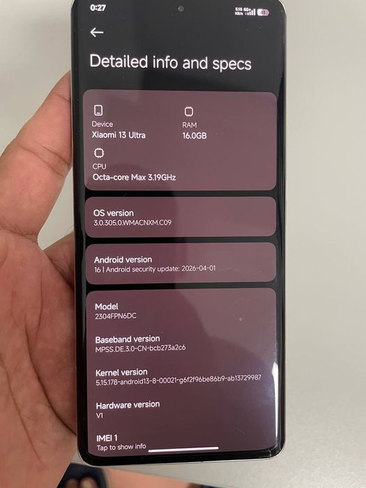 Xiaomi 13 ultra china full komplekt