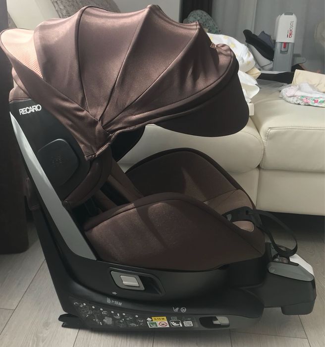 Scaun copil Recaro Zero.1 i-size cu parasolar de la 0 luni la 5 ani