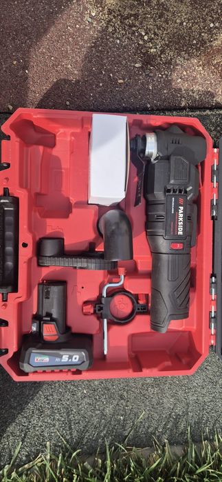 Multifunctionala Parkside PPMFWA 12-LI B1 cu acumulator 5 Ah