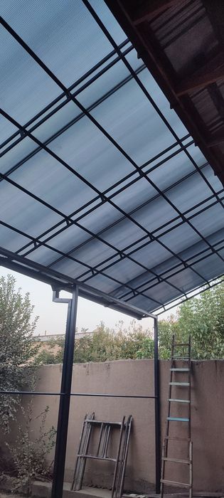 Том, Навес Лексан, металлоконструкция хизматлари