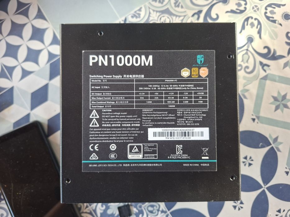 Sursa de alimentare PN1000M 1000W functionala