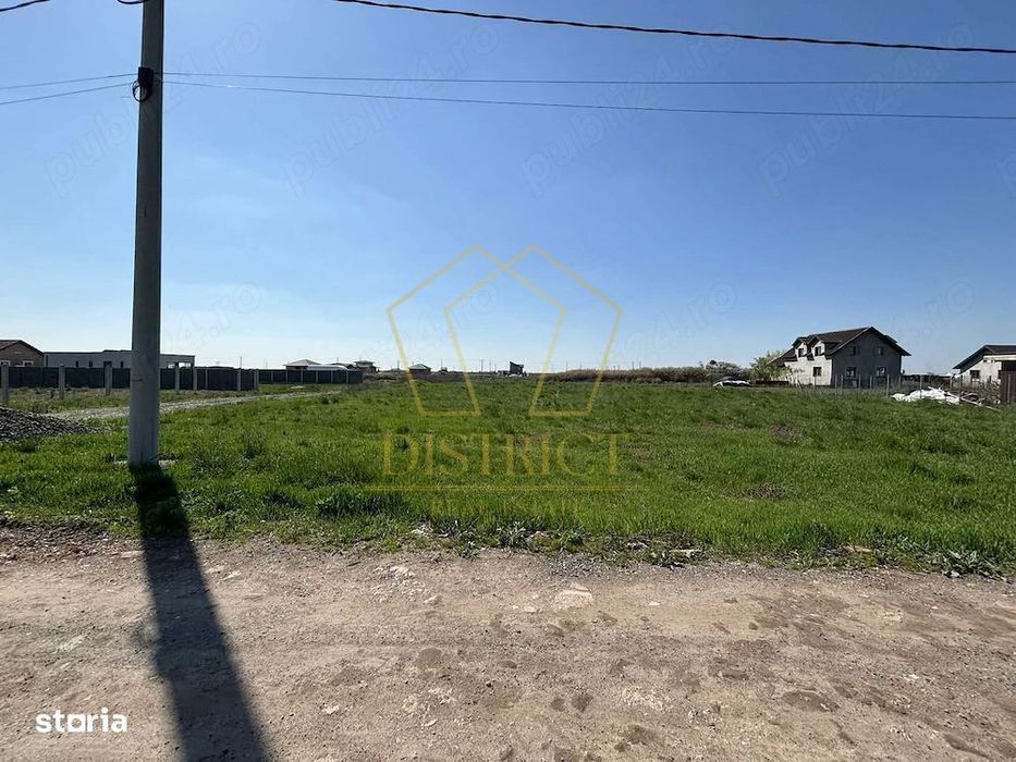 Teren intravilan ideal casa individuala/duplex | 666 mp | Sacalaz