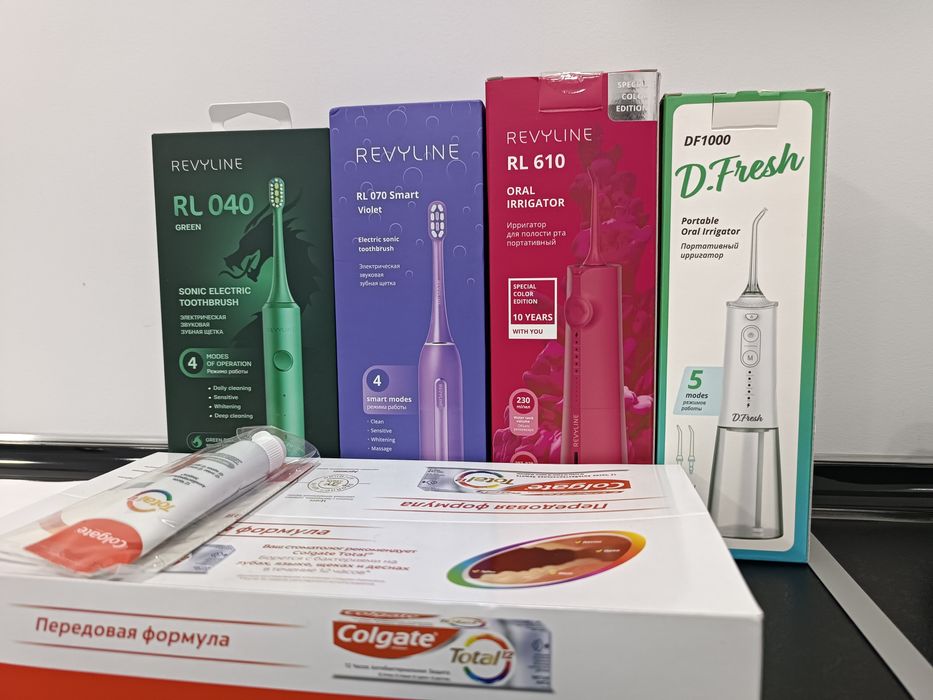 Ирригатор электрический зубной щетка