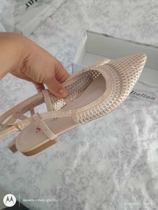 Летни обувки.Неизползвани