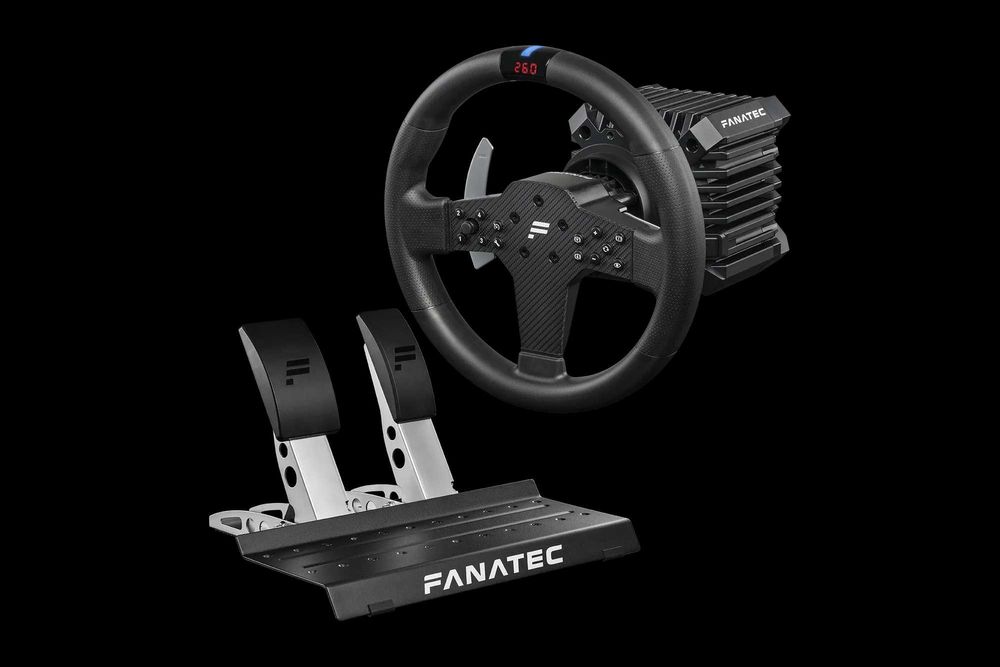 Fanatec CSL DD 8NM Bundle + Load cell pedal + Thrustmaster TH8S