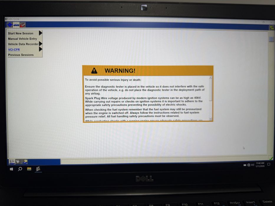 Tester/Diagnoza VCM3 Doip & CANFD pentru Ford&Mazda  2025+Laptop Dell