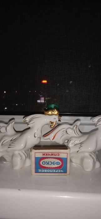 Статуэтка петух 2шт смотрите фото