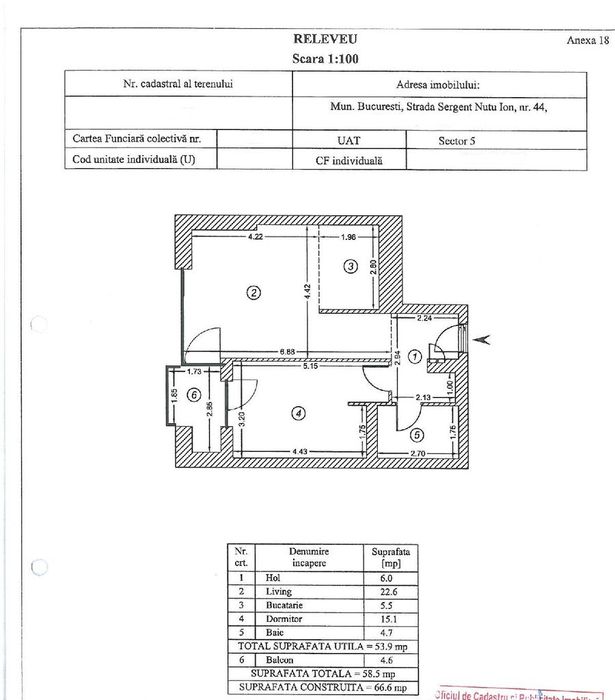 Vanzare Apartament 2 Camere/Mobilat,Utilat, Parcare/One Cotroceni Park
