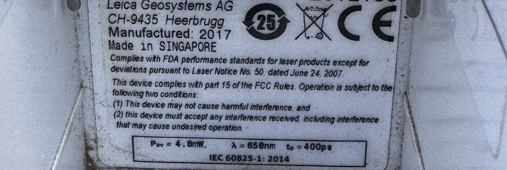 В продаже тахеометр LEİCA TS02 PLUS