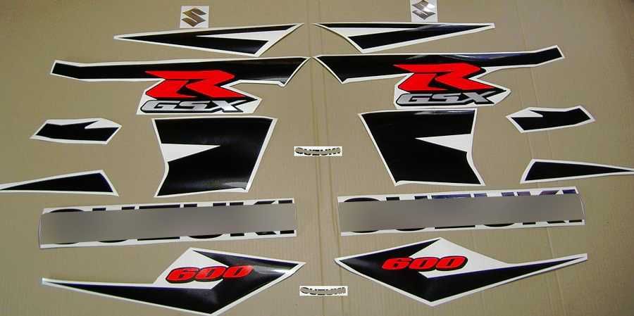 Стикери Сузуки 600 GSXR 2004г.-2005г. лепенки Suzuki GSX-R к4 к5 k4 k5