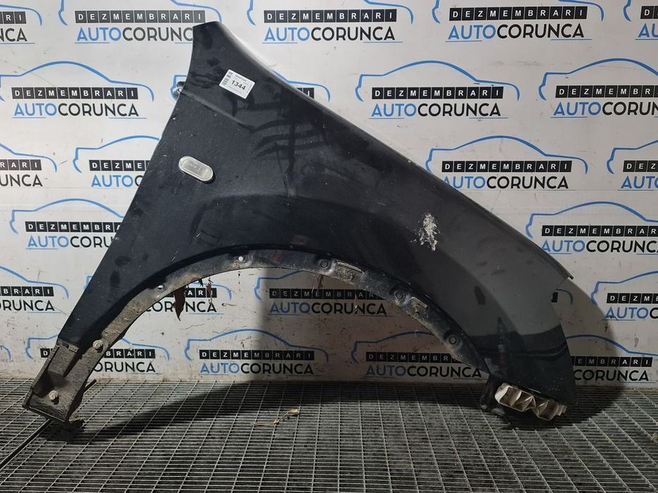 Aripa Dreapta Fata Nissan Qashqai 2008 - 2010 4 Usi BLACK METALIC (1344)