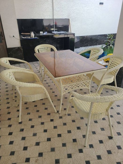 Ratan rotan ratang rotang stol stul (Ротан ратан ротанг ратанг столь)