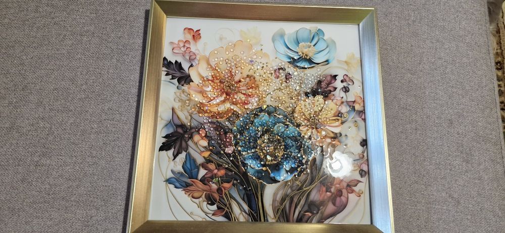 3D картина с кристали