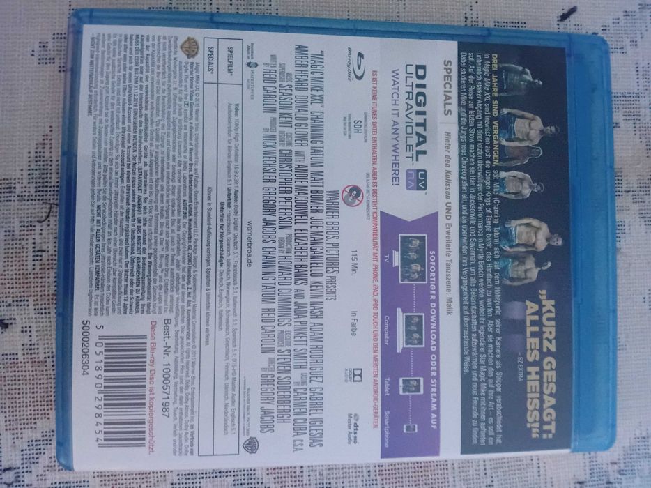 Film Magic Mike xxl, blu ray