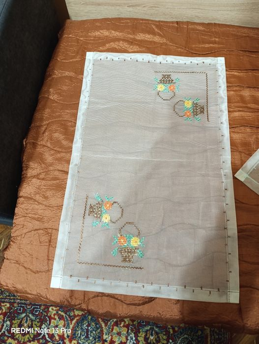 Каренца на тюл, ръчна изработка