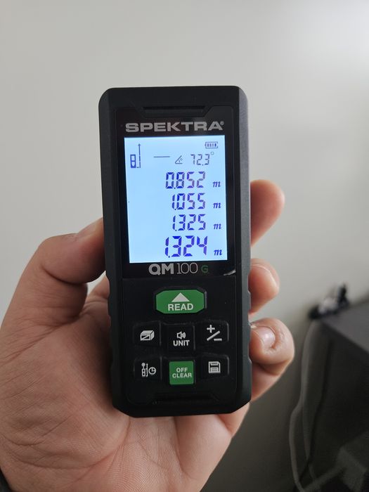 Telemetru Laser Spektra QM100G