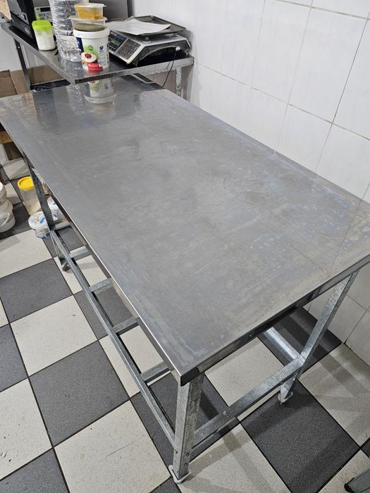 Стол разделочный из нержавейки