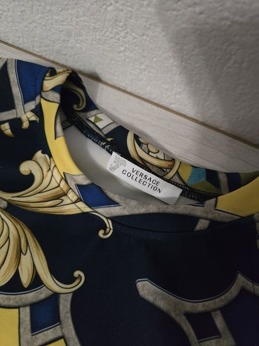 Оригинална унисекс тениска Versace Collection - размер S/M