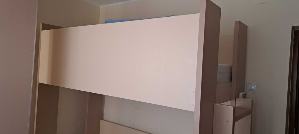 Pat etajat pentru copii 120 jos si 90 sus